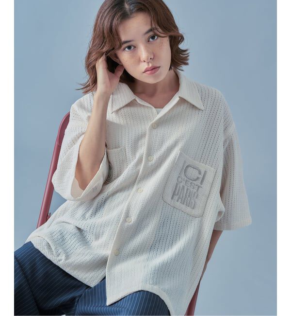 Paris Saint-Germain「【Paris Saint-Germain / パリ・サン＝ジェルマン】 JP CREST PATCH SHIRT」|シャツ・ブラウス|