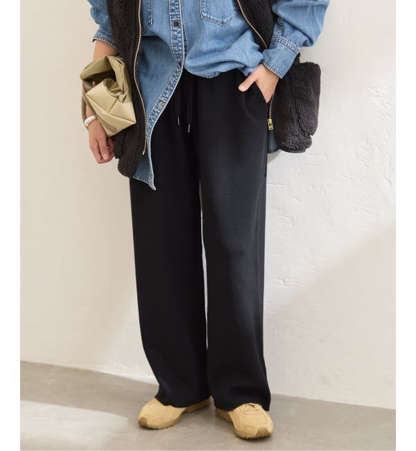 JOURNAL STANDARD「《WEB限定予約》ウォッシャブル TEXBRIDバレルパンツ」|その他|ブラック