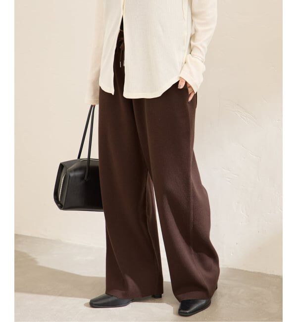 JOURNAL STANDARD「《WEB限定予約》ウォッシャブル TEXBRIDバレルパンツ」|その他|ブラウン