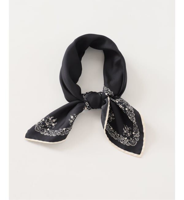 journal standard L'essage「AENEIS/エネス Vintage Lace silk scarf 70 スカーフ」|バンダナ・スカーフ|