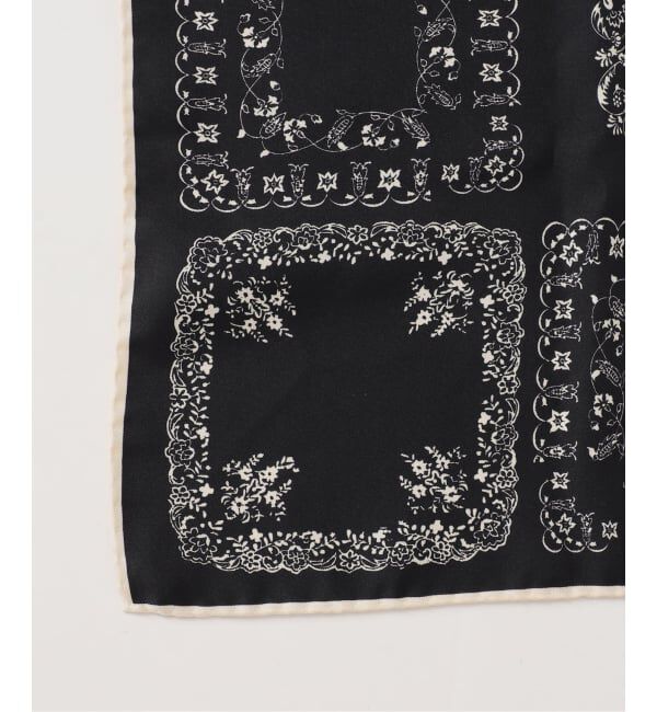 journal standard L'essage「AENEIS/エネス Vintage Lace silk scarf 70 スカーフ」|バンダナ・スカーフ|
