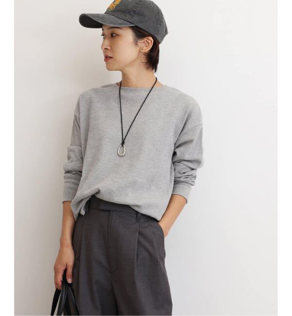JOURNAL STANDARD relume「《一部WEB限定追加予約》TCワッフルロングスリーブTシャツ」|Tシャツ・カットソー|