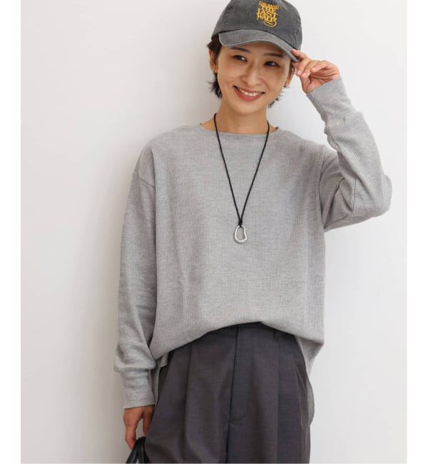 JOURNAL STANDARD relume「《一部WEB限定追加予約》TCワッフルロングスリーブTシャツ」|Tシャツ・カットソー|