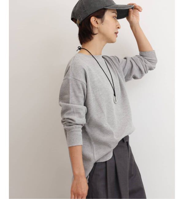 JOURNAL STANDARD relume「《一部WEB限定追加予約》TCワッフルロングスリーブTシャツ」|Tシャツ・カットソー|
