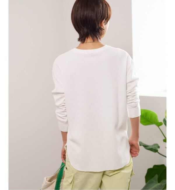 JOURNAL STANDARD relume「《一部WEB限定追加予約》TCワッフルロングスリーブTシャツ」|Tシャツ・カットソー|