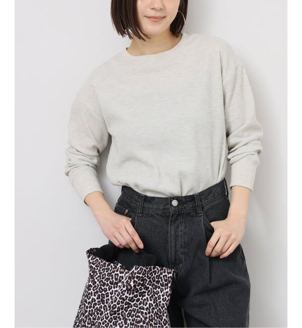 JOURNAL STANDARD relume「《一部WEB限定追加予約》TCワッフルロングスリーブTシャツ」|Tシャツ・カットソー|
