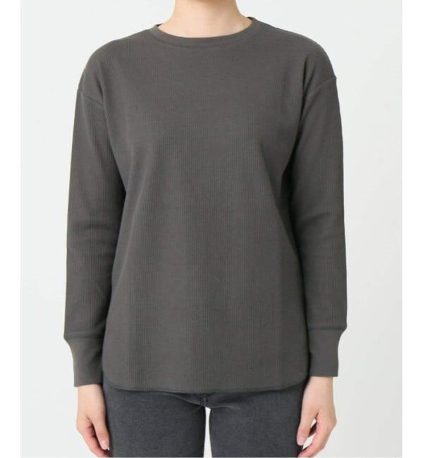 JOURNAL STANDARD relume「《一部WEB限定追加予約》TCワッフルロングスリーブTシャツ」|Tシャツ・カットソー|