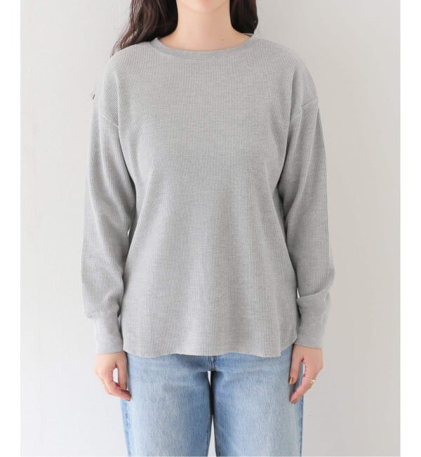 JOURNAL STANDARD relume「《一部WEB限定追加予約》TCワッフルロングスリーブTシャツ」|Tシャツ・カットソー|