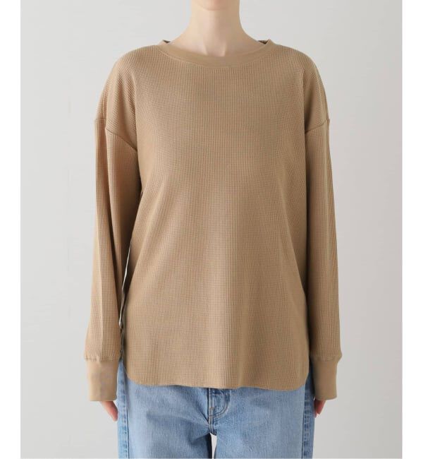 JOURNAL STANDARD relume「《一部WEB限定追加予約》TCワッフルロングスリーブTシャツ」|Tシャツ・カットソー|