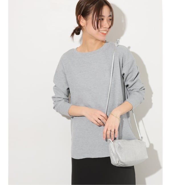 JOURNAL STANDARD relume「《一部WEB限定追加予約》TCワッフルロングスリーブTシャツ」|Tシャツ・カットソー|グレーB