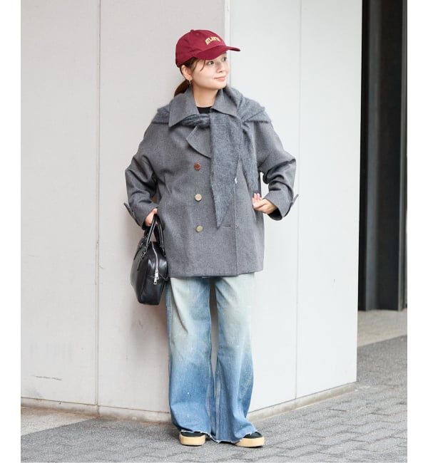 JOURNAL STANDARD「《予約》別注【TRADITIONAL WEATHERWEAR】MALTON PEA COAT MIDDLE」|ピーコート|