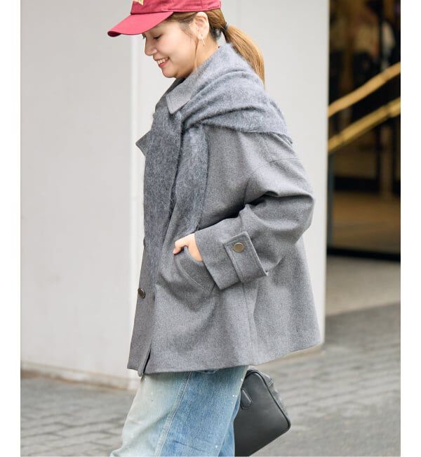 JOURNAL STANDARD「《予約》別注【TRADITIONAL WEATHERWEAR】MALTON PEA COAT MIDDLE」|ピーコート|