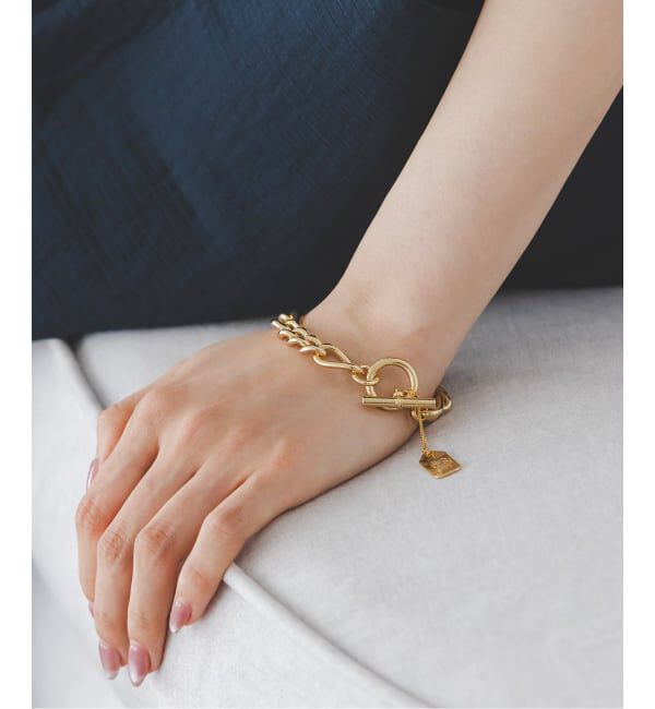 NOBLE「《追加》SHUU/シュウ 葵AOI BRACELET(ゴールド)」|ブレスレット・バングル|