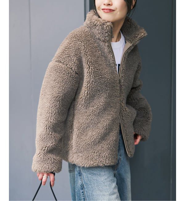 Spick and Span「TICCA / ティッカ WOOLファーブルゾン」|その他|