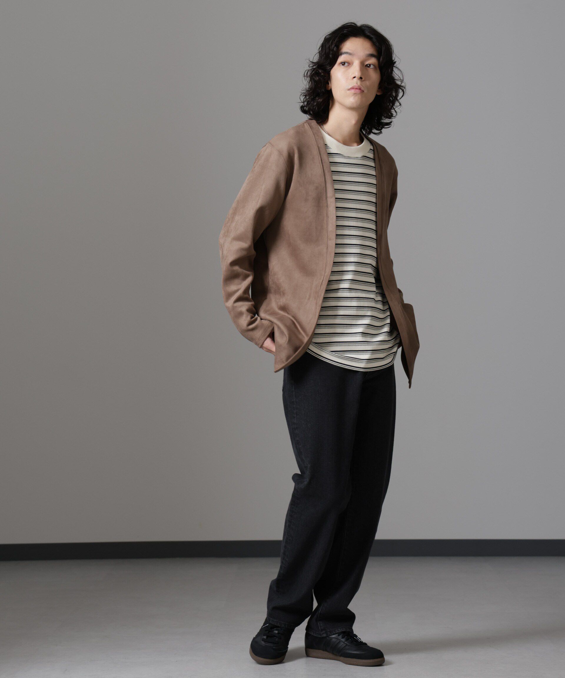 NANO universe「「MC」TIMELESS WARDROBE レギュラーフィットデニム 251」|チノ|