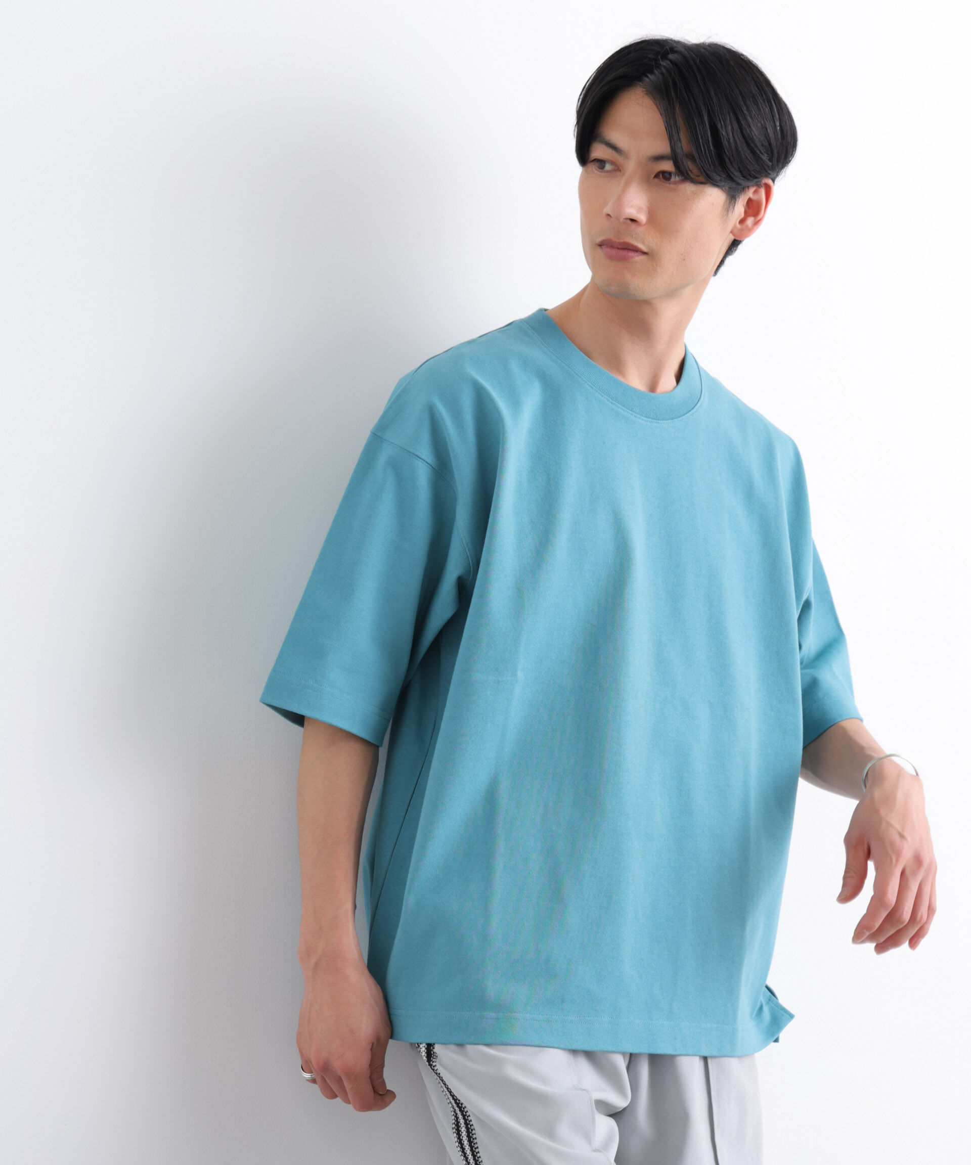 NANO universe「ヘビーウェイトTシャツ 半袖」|Tシャツ・カットソー|