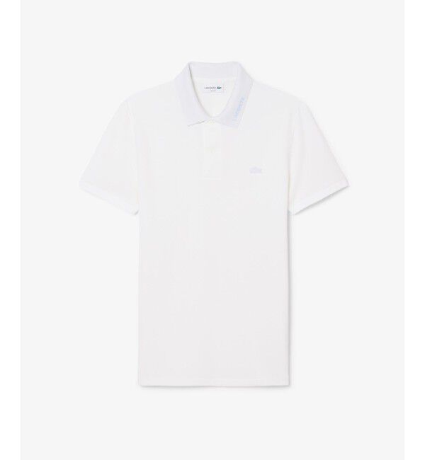 LACOSTE「ネームジャカードカラーポロシャツ」|ポロシャツ|