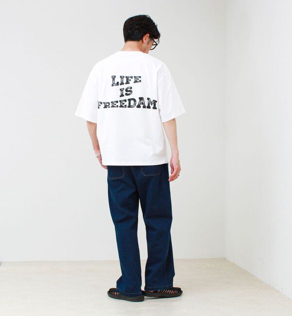 GLOSTER「【1枚でキマる主役TEE】フォト&times;メッセージプリントTEE」|Tシャツ・カットソー|