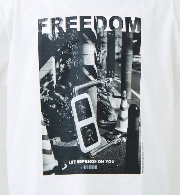 GLOSTER「【1枚でキマる主役TEE】フォト&times;メッセージプリントTEE」|Tシャツ・カットソー|
