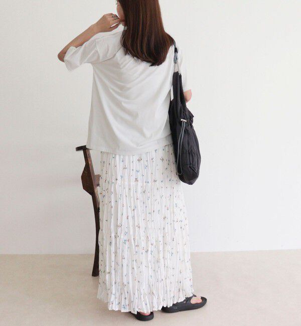 fredy emue「【UVカット/接触冷感】CATフォトＴシャツ」|Tシャツ・カットソー|