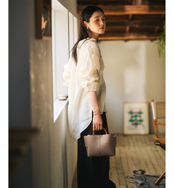 E'POR「【E'POR】BAMBOO BAG Mini/超軽量・26SSS新色追加」|ハンドバッグ|