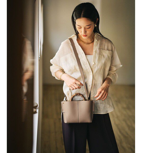 E'POR「【E'POR】BAMBOO BAG Mini/超軽量・26SSS新色追加」|ハンドバッグ|