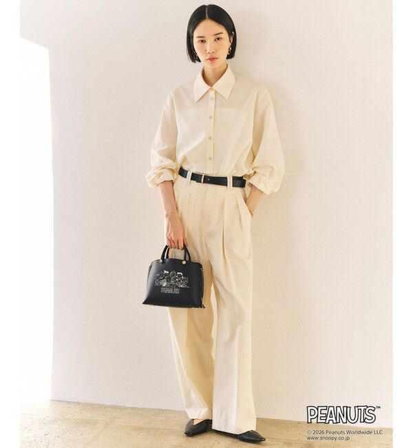 E'POR「【E'POR&times;PEANUTS】別注 Y BAG Mini」|ハンドバッグ|
