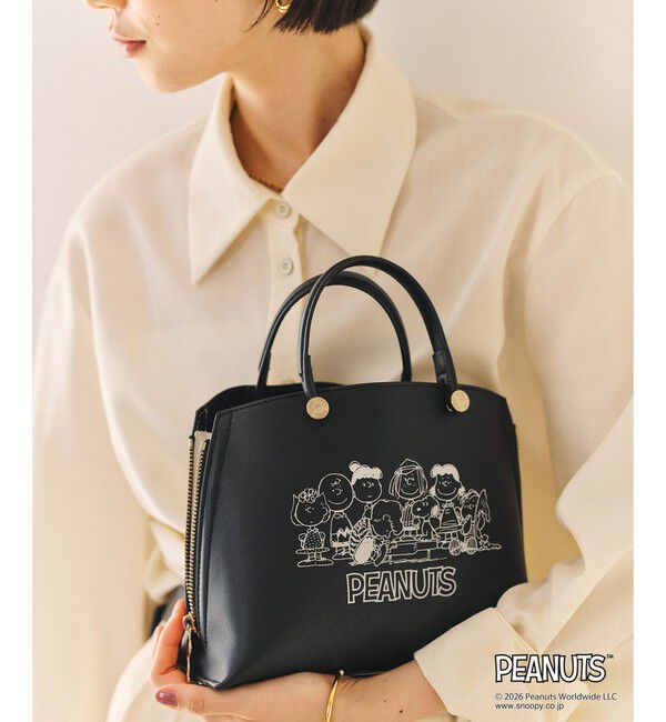 E'POR「【E'POR&times;PEANUTS】別注 Y BAG Mini」|ハンドバッグ|