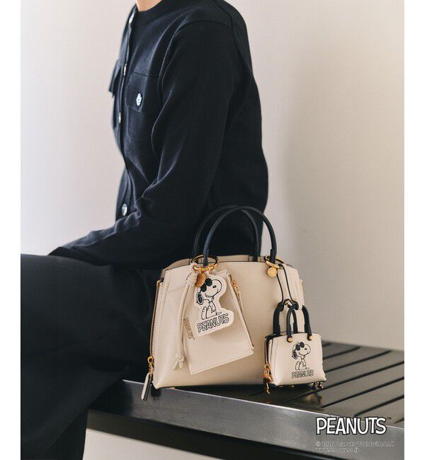 E'POR「【WEB限定/一部店舗限定】【E'POR&times;PEANUTS】別注 Y BAG Pico」|ハンドバッグ|