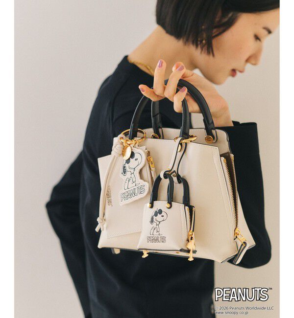E'POR「【WEB限定/一部店舗限定】【E'POR&times;PEANUTS】別注 Y BAG Pico」|ハンドバッグ|