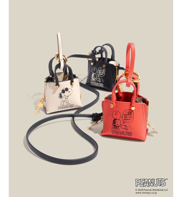 E'POR「【WEB限定/一部店舗限定】【E'POR&times;PEANUTS】別注 Y BAG Pico」|ハンドバッグ|