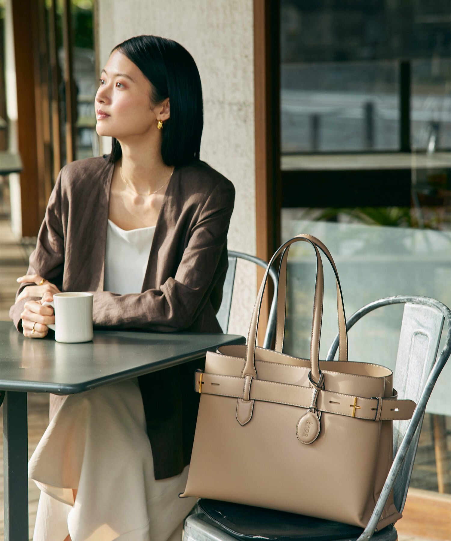 E'POR「【E'POR】A BAG Large/A4対応・通勤」|トートバッグ|
