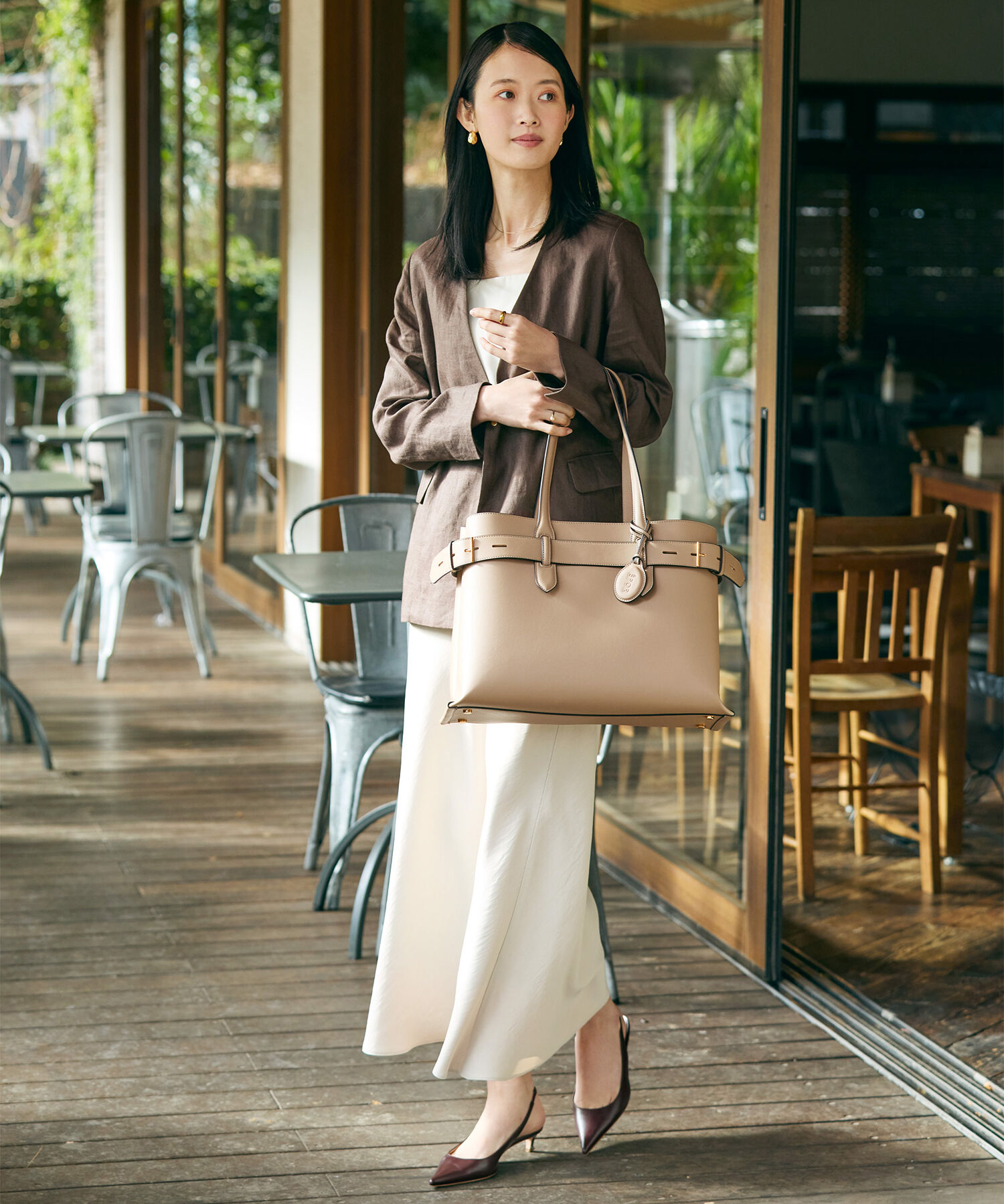 E'POR「【E'POR】A BAG Large/A4対応・通勤」|トートバッグ|