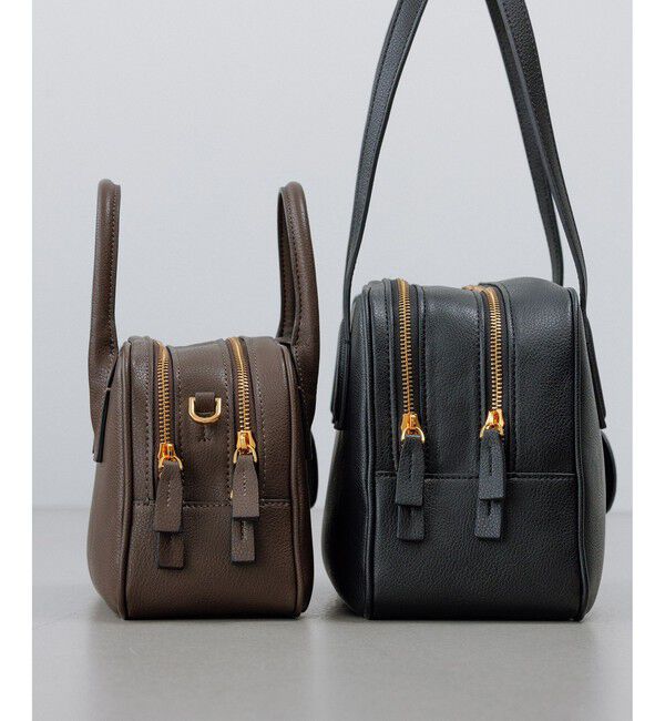 E'POR「【E'POR】TWO BOSTON BAG Mini/撥水・26AW新型」|ハンドバッグ|