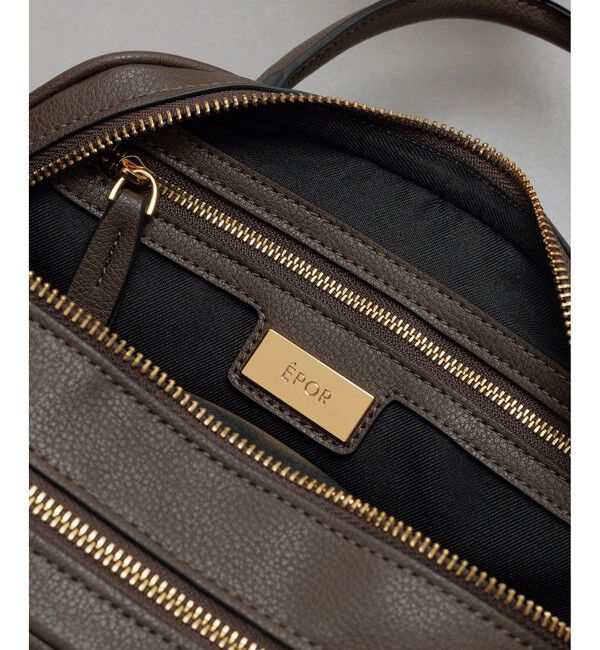 E'POR「【E'POR】TWO BOSTON BAG Mini/撥水・26AW新型」|ハンドバッグ|