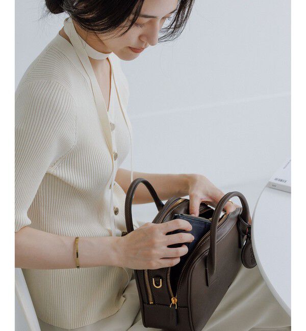E'POR「【E'POR】TWO BOSTON BAG Mini/撥水・26AW新型」|ハンドバッグ|