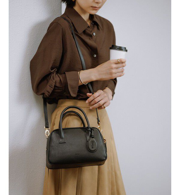 E'POR「【E'POR】TWO BOSTON BAG Mini/撥水・26AW新型」|ハンドバッグ|