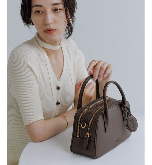 E'POR「【E'POR】TWO BOSTON BAG Mini/撥水・26AW新型」|ハンドバッグ|