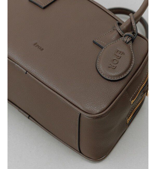 E'POR「【E'POR】TWO BOSTON BAG Mini/撥水・26AW新型」|ハンドバッグ|
