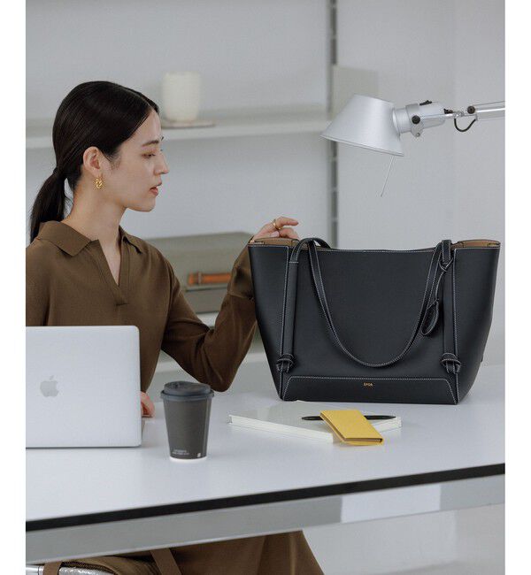 E'POR「【E'POR】KNOT BAG Large/A4対応・通勤・撥水・軽量・26AW新型」|トートバッグ|