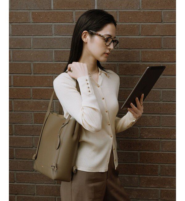 E'POR「【E'POR】KNOT BAG Medium/軽量・撥水・通勤・26AW新型」|トートバッグ|