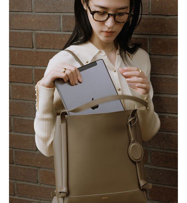 E'POR「【E'POR】KNOT BAG Medium/軽量・撥水・通勤・26AW新型」|トートバッグ|