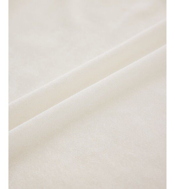 ROPE「【J'aDoRe・一部店舗限定サイズ】紐チョーカー付きシアーベロアTシャツ/イージーケア」|Tシャツ・カットソー|