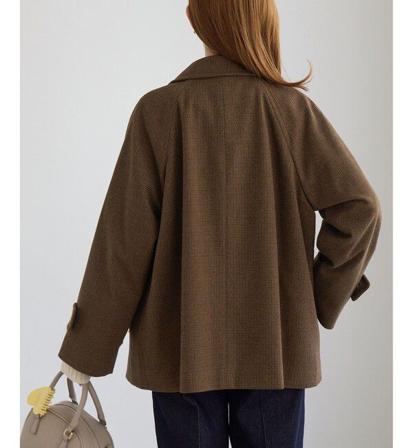 Rope&rsquo;Picnic「【WEB限定カラー】ジャージーメルトン 金ボタンミドル丈コート/低身長・小柄さんサイズ有り」|その他|