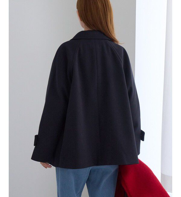 Rope&rsquo;Picnic「【WEB限定カラー】ジャージーメルトン 金ボタンミドル丈コート/低身長・小柄さんサイズ有り」|その他|