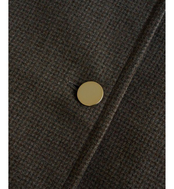 Rope&rsquo;Picnic「【WEB限定カラー】ジャージーメルトン 金ボタンミドル丈コート/低身長・小柄さんサイズ有り」|その他|