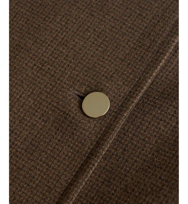 Rope&rsquo;Picnic「【WEB限定カラー】ジャージーメルトン 金ボタンミドル丈コート/低身長・小柄さんサイズ有り」|その他|