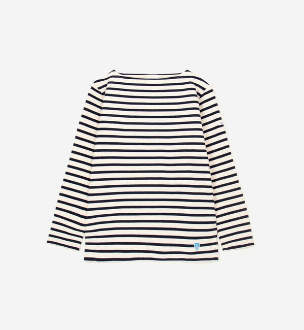 ORCIVAL「ORCIVAL | コットンロード ボートネックフレンチバスクTシャツ WOMEN」|Tシャツ・カットソー|ECRU系1