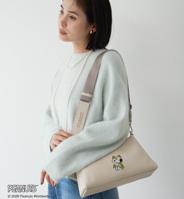  「《PEANUTS&times;russet》レザーショルダーバッグ」|ショルダー・メッセンジャー|