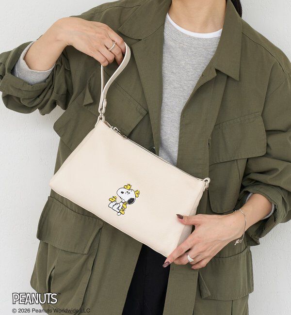  「《PEANUTS&times;russet》レザーショルダーバッグ」|ショルダー・メッセンジャー|